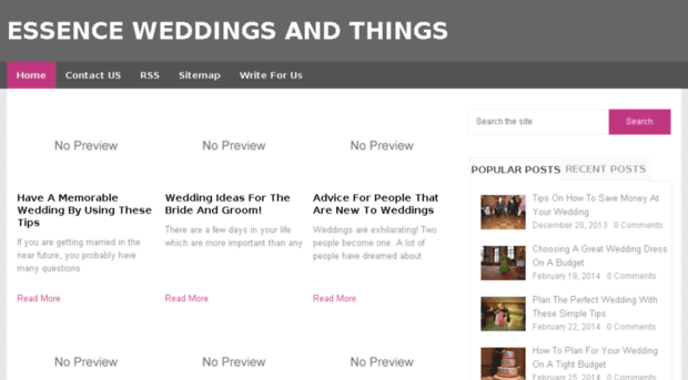 essenceweddingsandthings.com