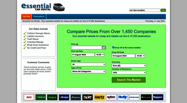 essentialcarrental.com