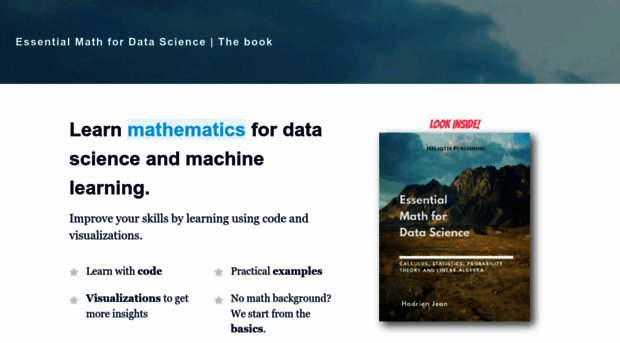 essentialmathfordatascience.com