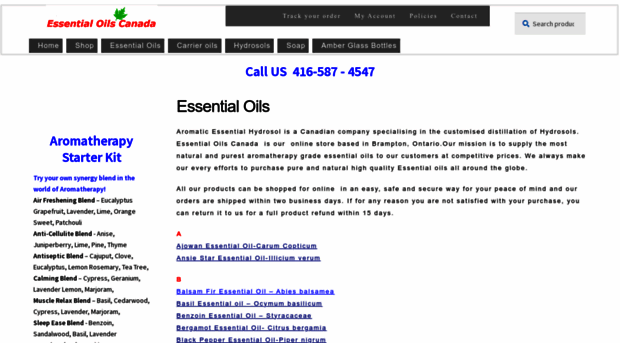 essentialoilscanada.ca