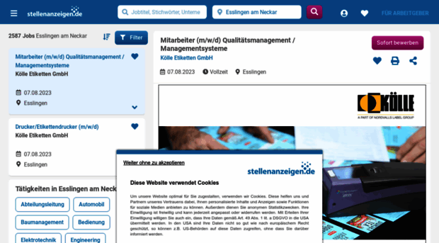 esslinger-zeitung.stellenanzeigen.de