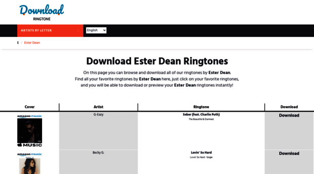 esterdean.download-ringtone.com