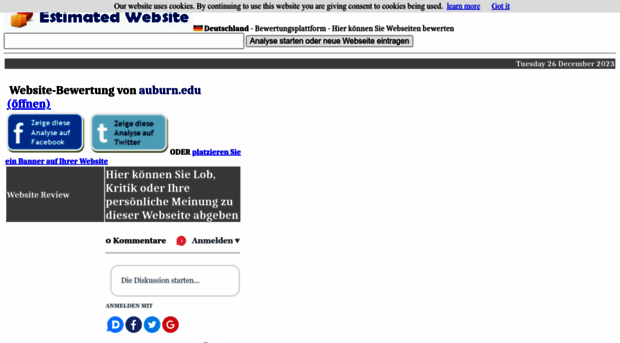 estimatedwebsite.de