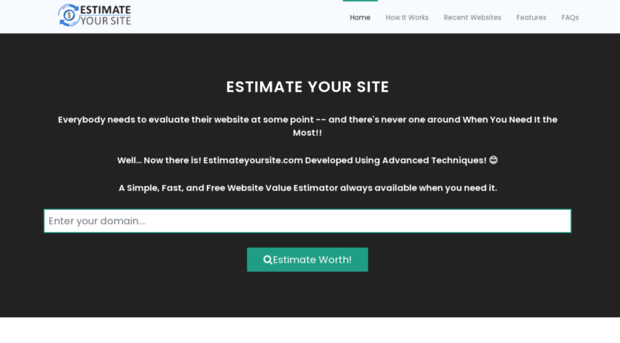 estimateyoursite.com