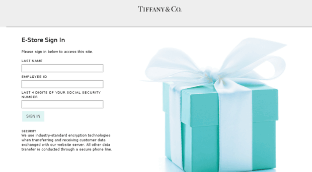 tiffany and co employee store