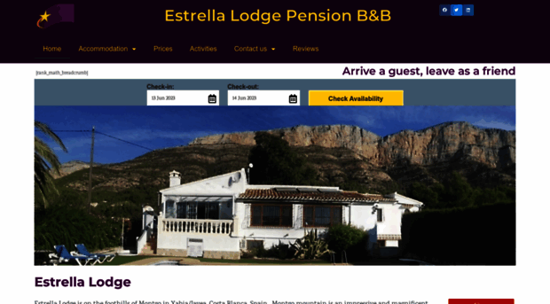 estrellalodge.com