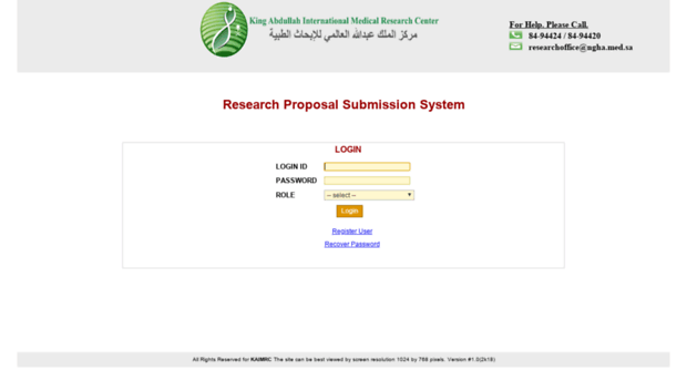 esubmission.kaimrc.med.sa