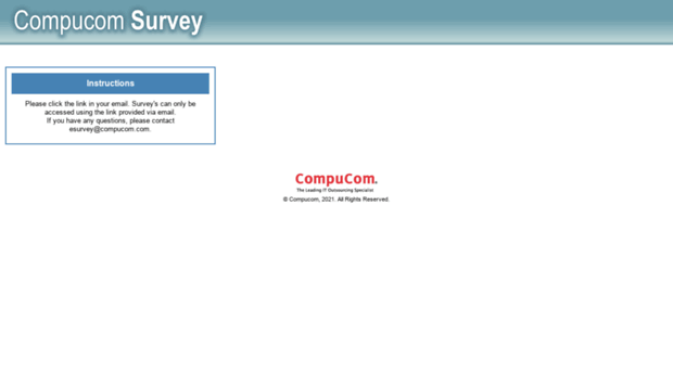 esurvey.compucom.com