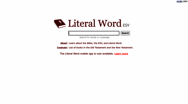 esv.literalword.com