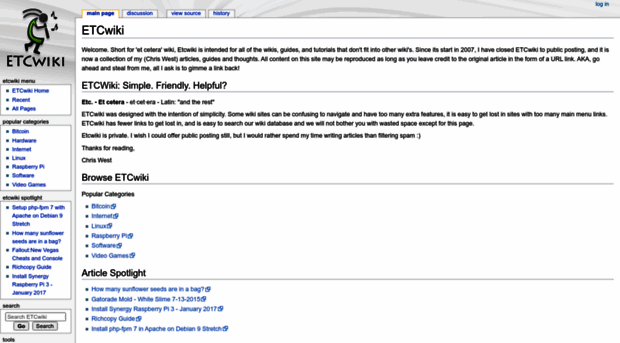 etcwiki.org