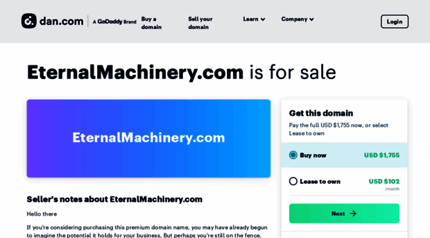 eternalmachinery.com