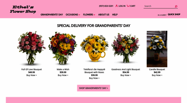 ethelsflowershop.com