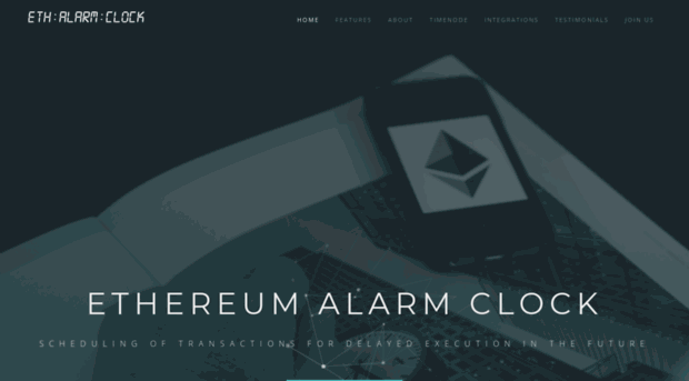 ethereum-alarm-clock.com