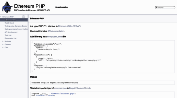ethereum-php.org