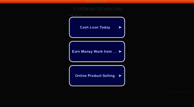 ethereumtocash.com