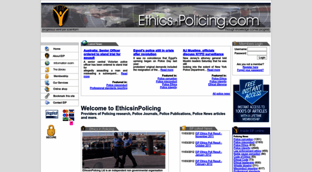 ethicsinpolicing.com