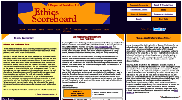 ethicsscoreboard.com