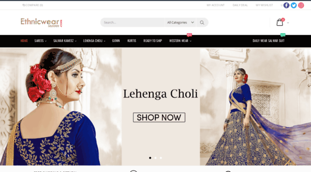 ethnicwearsarees.com