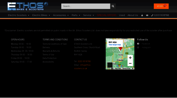 ethos-scooters.co.uk