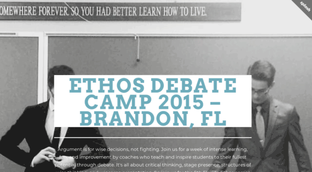 ethosdebate2015fl.splashthat.com