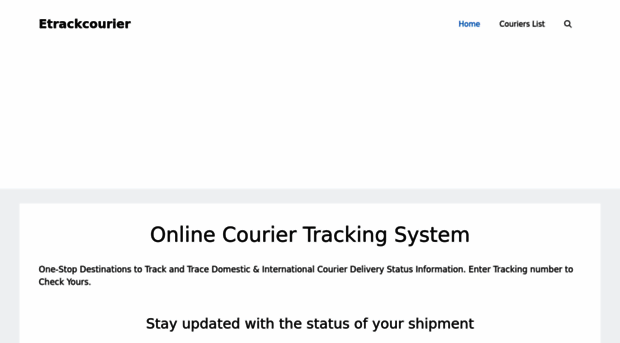 etrackcourier.com