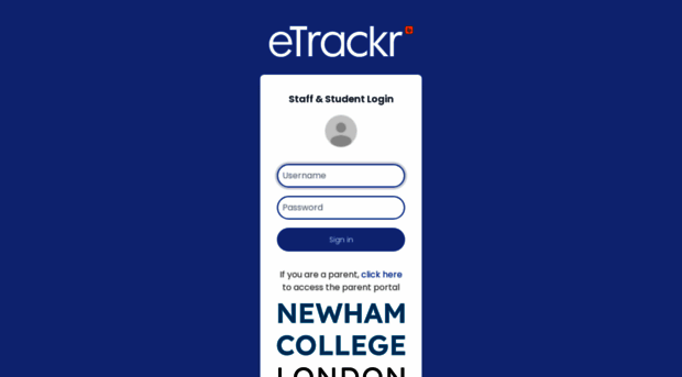 etrackr.newham.ac.uk