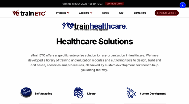 etrainhealthcare.com