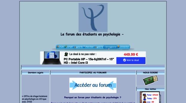 etudesdepsycho.forums-actifs.net