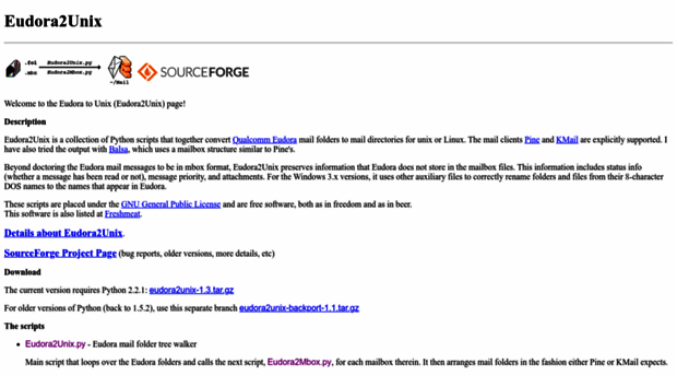eudora2unix.sourceforge.net