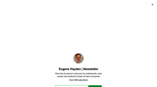 eugenehayden.substack.com