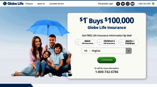 euhr.globelifeinsurance.com