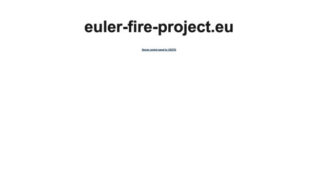 euler-fire-project.eu