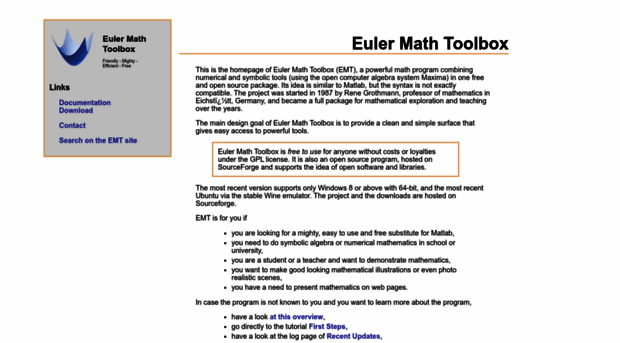 euler.rene-grothmann.de