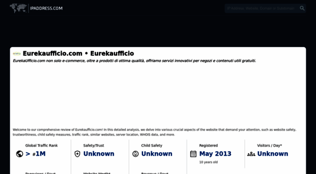 eurekaufficio.com.ipaddress.com