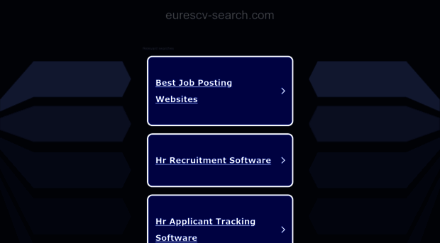 eurescv-search.com