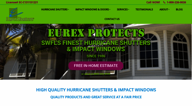 eurexshutters.com