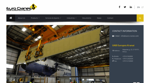 euro-cranes.com