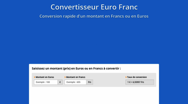 euro-franc.com