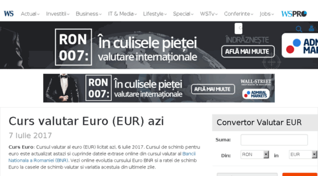 euro.curs.wall-street.ro