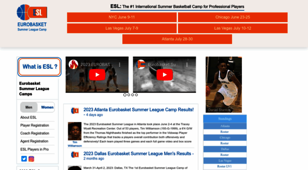 eurobasketsummerleague.com