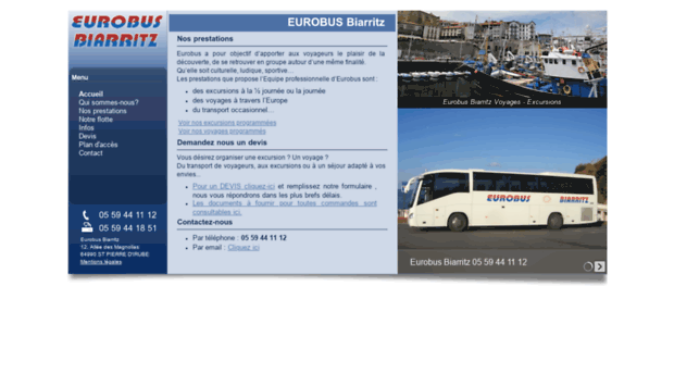 eurobus-biarritz.fr