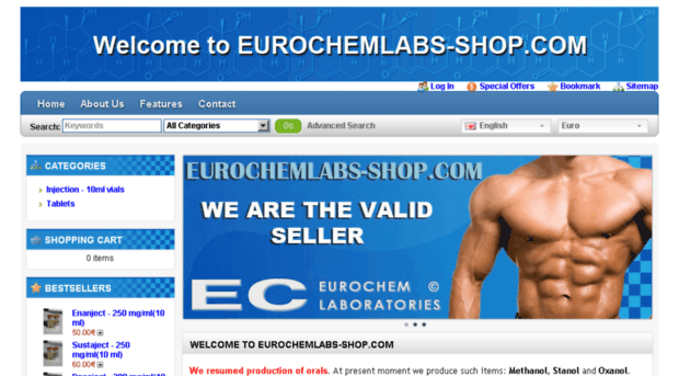 eurochemlabs-shop.com