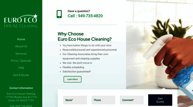 euroecohousecleaning.com