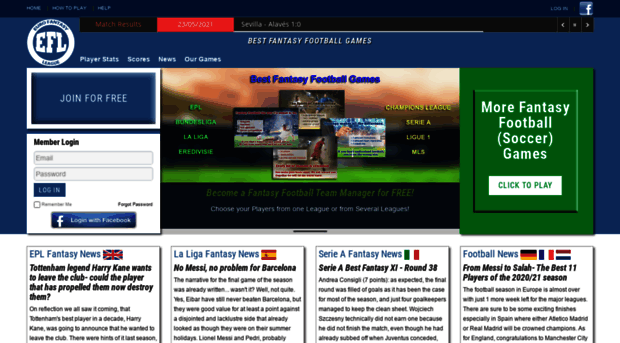 eurofantasyleague.com