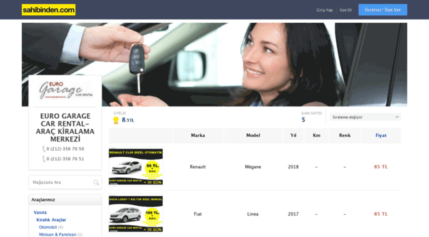 eurogaragerentacar.sahibinden.com