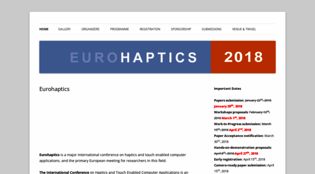 eurohaptics2018.org