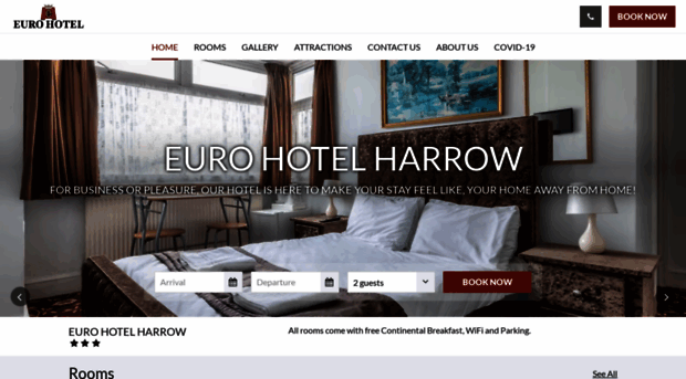 eurohotelharrow.co.uk