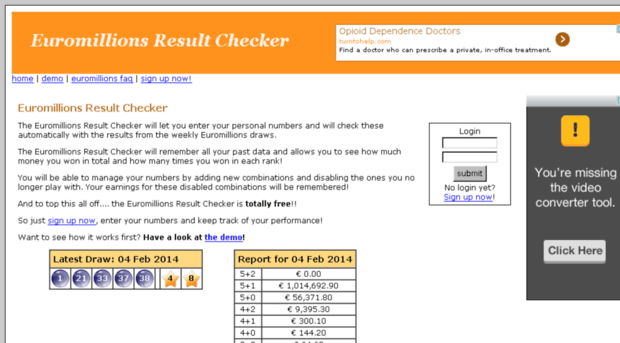 euromillionsresultchecker.com