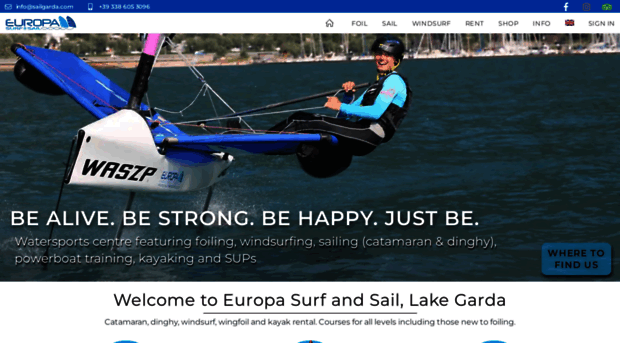 europasurfandsail.com