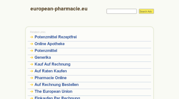 european-pharmacie.eu